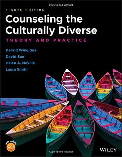 Cover of Counseling the culturally diverse by Derald Wing Sue