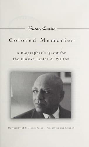 Cover of Colored memories by Susan Curtis