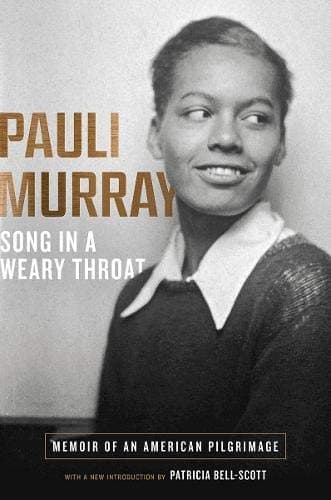 Cover of Song in a weary throat by Pauli Murray