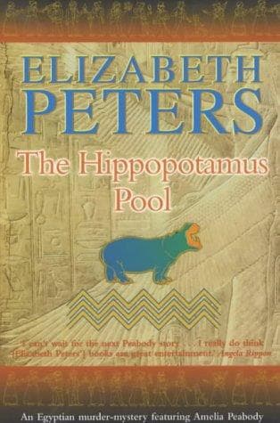 Cover of The hippopotamus pool by Elizabeth Peters