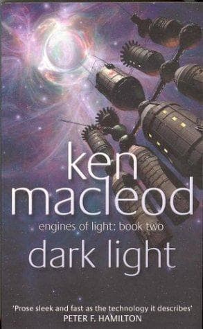 Cover of Dark light by Ken MacLeod