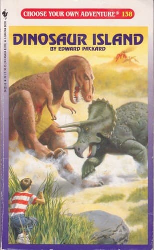 Cover of Dinosaur Island by Edward Packard