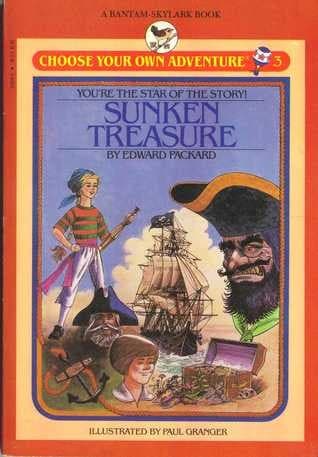 Cover of Sunken treasure by Edward Packard