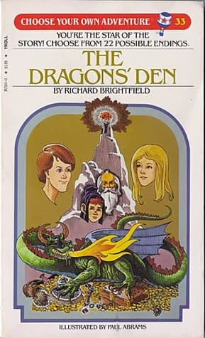 Cover of The Dragon's Den by Richard Brightfield