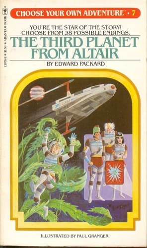 Cover of Choose Your Own Adventure - The Third Planet from Altair by Edward Packard