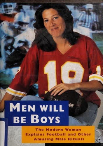 Cover of Men will be boys by Sally Jenkins