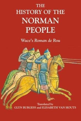 Cover of The History of the Norman people by Wace
