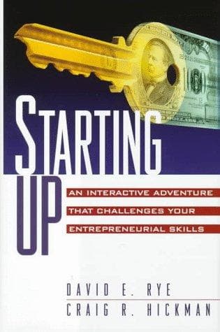 Cover of Starting up by David E. Rye