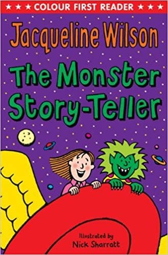 Cover of The monster story-teller by Jacqueline Wilson