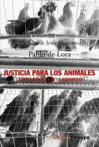 Cover of Justicia para los animales by Pablo de Lora