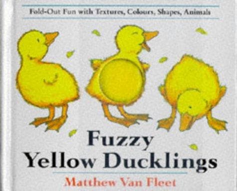 Cover of Fuzzy yellow ducklings by Matthew Van Fleet