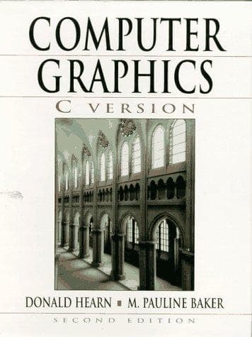 Cover of Computer graphics, C version by Donald Hearn