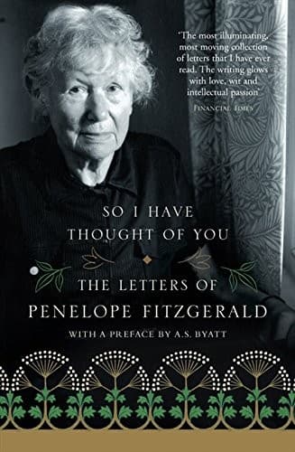 Cover of So I have thought of you by Penelope Fitzgerald