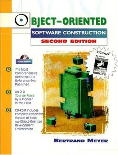 Cover of Object-oriented software construction by Bertrand Meyer