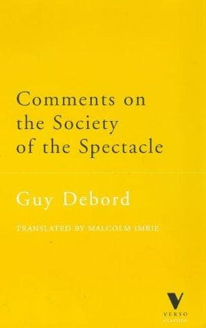 Cover of The Society of the Spectacle by Guy Debord