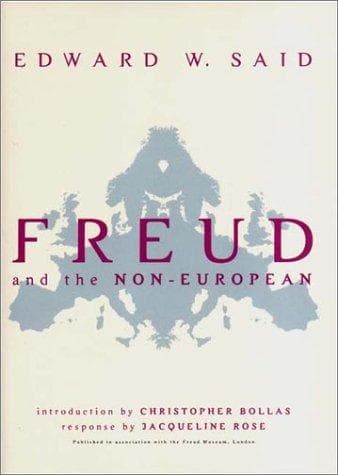 Cover of Freud and the Non-European by Edward W. Said