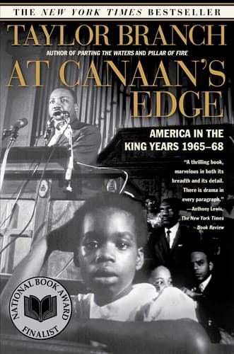Cover of At Canaan's edge by Taylor Branch