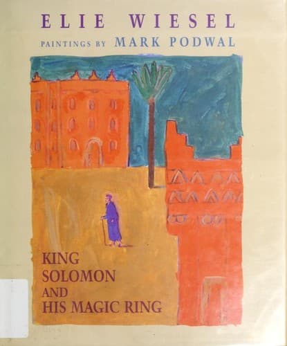 Cover of King Solomon and his magic ring by Elie Wiesel