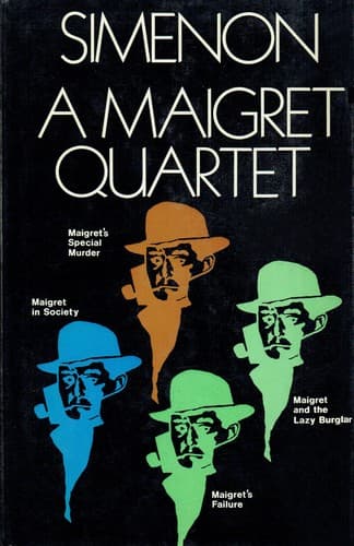 Cover of A Maigret quartet by Georges Simenon