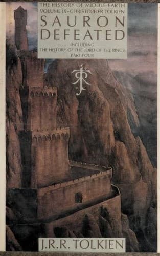 Cover of Sauron Defeated by J.R.R. Tolkien