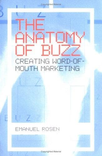 Cover of The Anatomy of Buzz by Emanuel Rosen