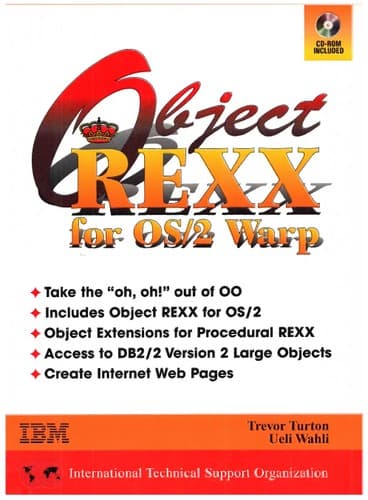 Cover of Object REXX for OS/2 Warp by Trevor Turton