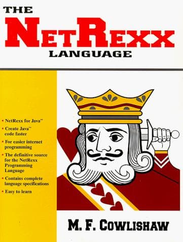 Cover of The NetRexx language by Michael F. Cowlishaw