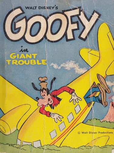Cover of Walt Disney's Goofy in Giant Trouble by Christensen, Don