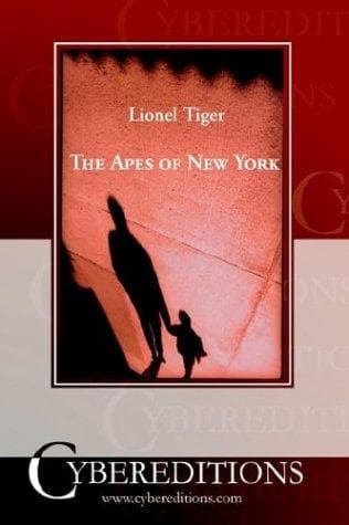 Cover of The Apes of New York by Lionel Tiger