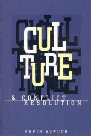 Cover of Culture & conflict resolution by Kevin Avruch