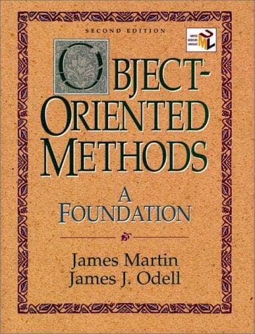 Cover of Object-oriented methods by James Martin
