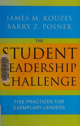 Cover of The student leadership challenge by James M. Kouzes