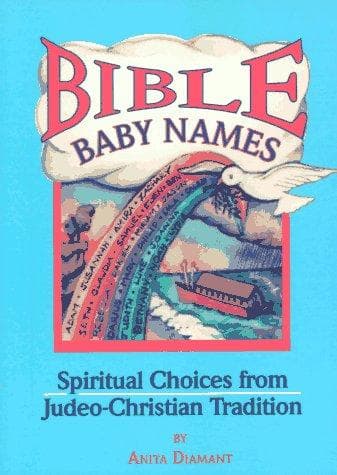 Cover of Bible baby names by Anita Diamant