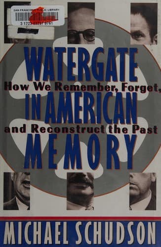 Cover of Watergate in American memory by Michael Schudson