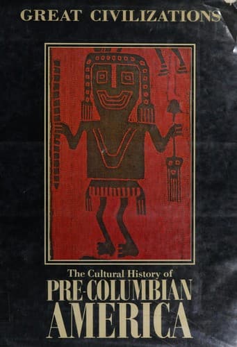 Cover of The cultural history of Pre-Columbian America by Henri Stierlin