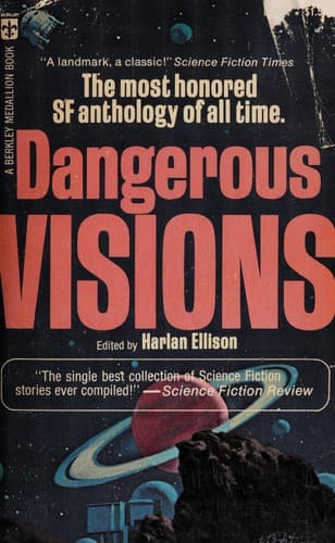 Cover of Dangerous Visions by Harlan Ellison