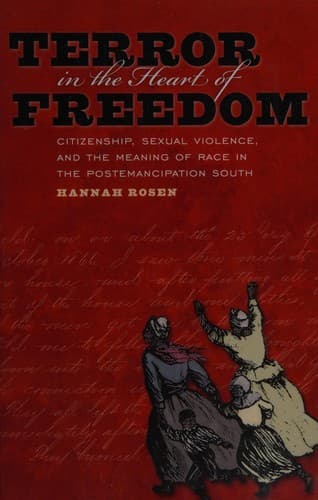 Cover of Terror in the heart of freedom by Hannah Rosen