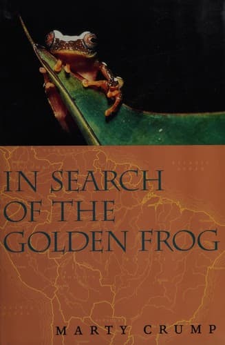 Cover of In search of the golden frog by Martha L Crump