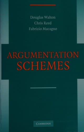 Cover of Argumentation Schemes by Douglas N. Walton