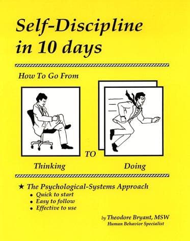 Cover of Self-discipline in 10 days by Theodore Bryant