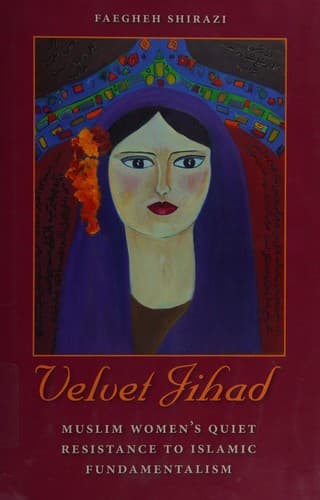 Cover of Velvet jihad by Faegheh Shirazi
