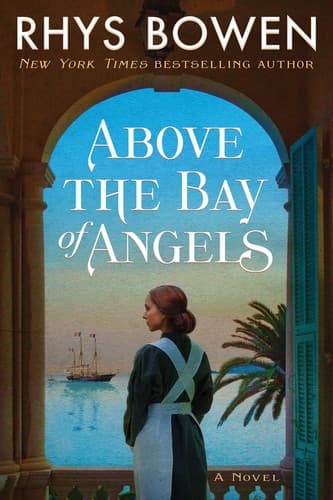 Cover of Above the Bay of Angels by Rhys Bowen