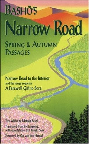 Cover of Bashō's Narrow road by Basho Matsuo