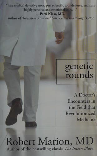 Cover of Genetics rounds by Robert Marion