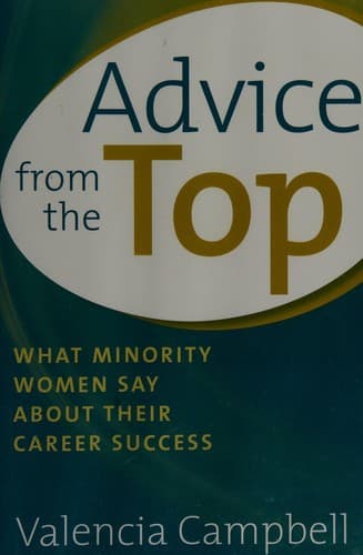 Cover of Advice from the top by Valencia Campbell