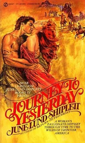 Cover of Journey to Yesterday by June Lund Shiplett