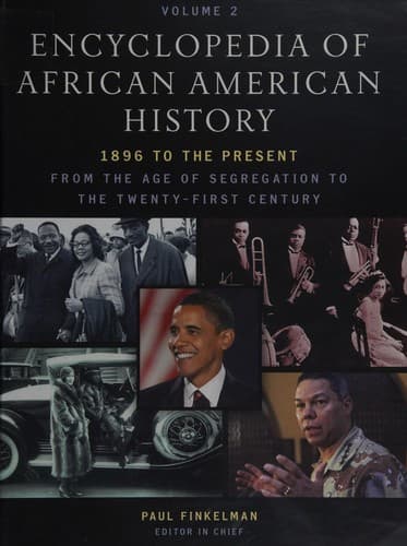 Cover of Encyclopedia of African American History, 1896-2005 by Paul Finkelman