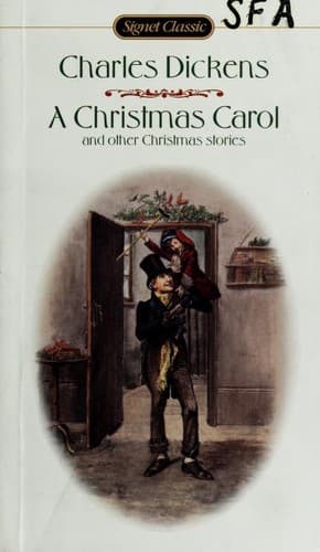 Cover of Christmas Carol and other Christmas Stories (Christmas Carol / Christmas Dinner / Christmas Tree / Story of the Goblins who Stole a Sexton) by Charles Dickens
