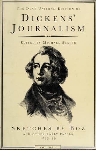 Cover of Sketches by Boz and other early papers, 1833-39 by Charles Dickens