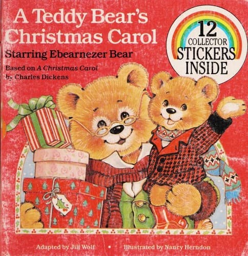 Cover of A Teddy Bear's Christmas Carol by Jill Wolf